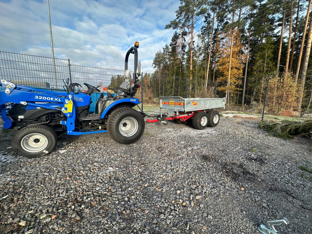 peräkärry kranman dx220