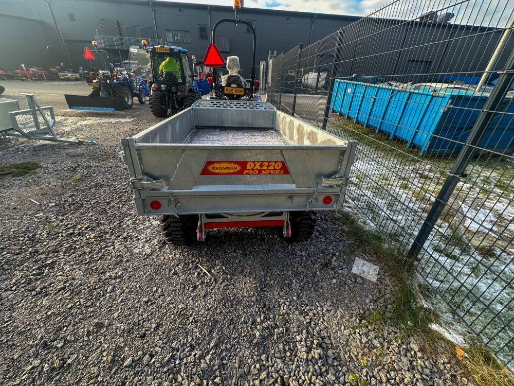 peräkärry kranman dx220