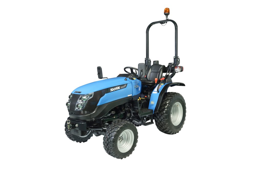 traktori solis 20 sideshift 4wd etukuormaajalla