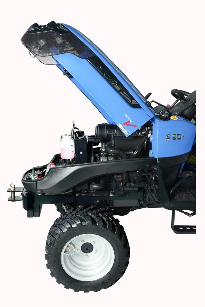 traktori solis 20 sideshift 4wd etukuormaajalla