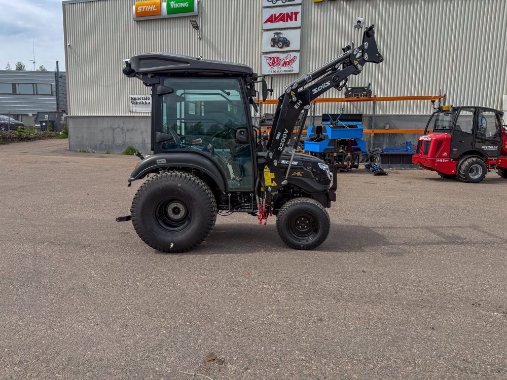 traktori solis 26 hst 4wd lämpimällä gt ohjaamolla limited edition