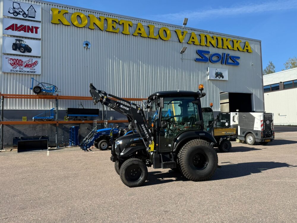 solis 26 hst etukuormajalla vain 53h ajettu