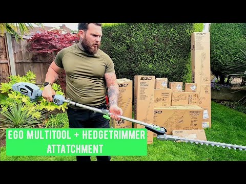 Ego Multitool and Hedgetrimmer Attatchment (Quick unboxing and overview)