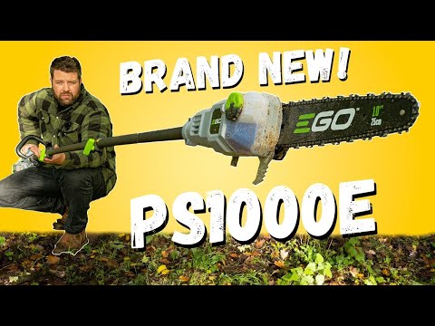 EGO's Brand New PS1000E Telescopic, Carbon Fibre Pole Pruner!