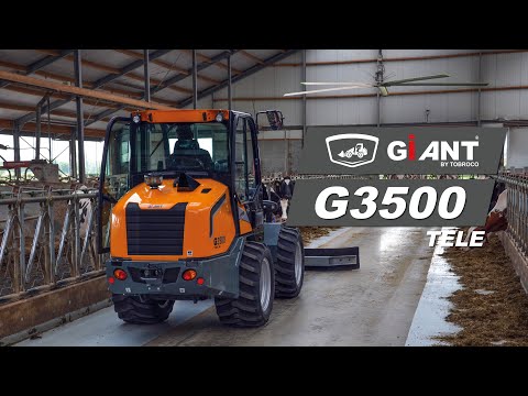 G3500 TELE // A NEW TELESCOPIC LOADER FROM TOBROCO-GIANT